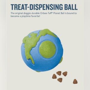 Orbee-Tuff Planet Dog Treat-Dispensing Ball